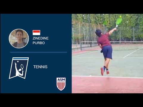 Zinedine Purbo | Recruiting Tennis | ASM Scholarships