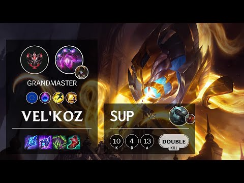 Vel'Koz Support vs Senna - EUW Grandmaster Patch 11.12
