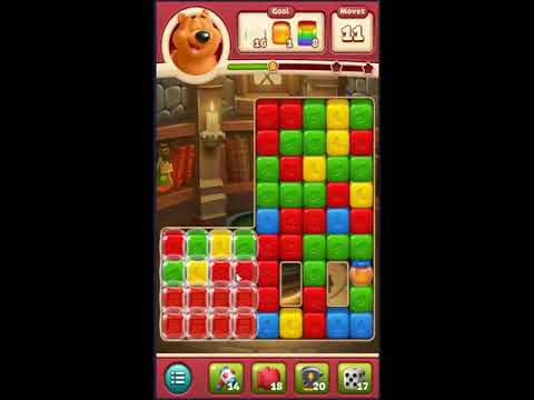 Toon Blast Level 876 - NO BOOSTERS 🐻🐺🐱 | SKILLGAMING ✔️