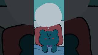 【アニメ】ねむれない〜 #さんくま #anime #にじさんじ