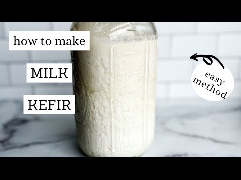How To Make Milk Kefir at Home