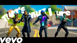 Bruno Mars - That’s What I Like (PARTYNEXTDOOR Remix) (Official Fortnite Music Video)