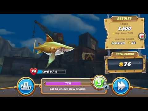 Hungry Shark World - Eating Human Gameplay!!!