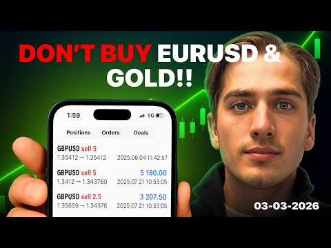 DO NOT BUY EURUSD & GOLD - Forex Market Outlook Ep. 138
