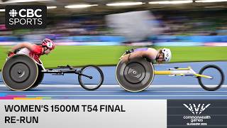 Re-run of women's 1500m T54 final on Day 8 of 2026 Commonwealth Games