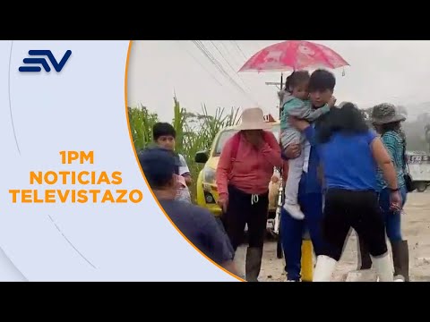 Zamora Chinchipe: Lluvias provocaron deslaves y acumulación de material | Televistazo | Ecuavisa