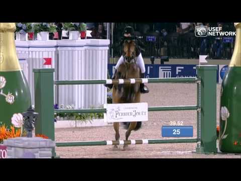 Jessica Springsteen CSI4*-W FEI World Cup Grand Prix Jump Off at #FTIWEF