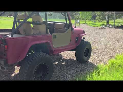 Modified 1999 Jeep Wrangler Sport TJ