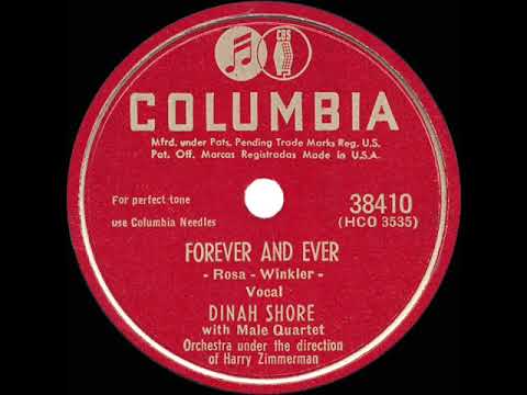1949 HITS ARCHIVE: Forever And Ever - Dinah Shore