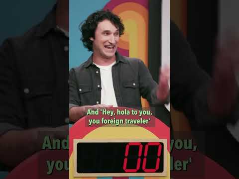 1,000 Hellos by Frank Sinatra (Made-Up Karaoke Challenge)