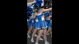 女子大生のキレッキレのチアダンス　＠吹田フェス