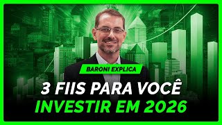 3 Fundos Imobiliários para quem quer investir sem medo em 2026