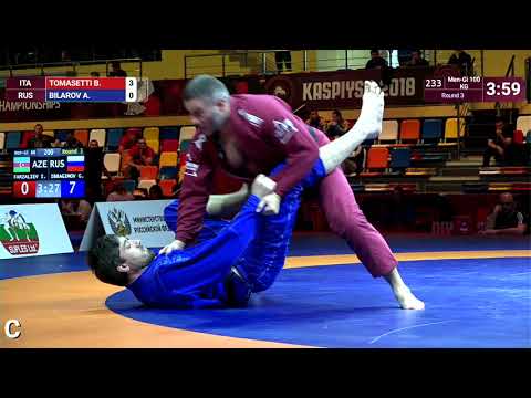 Round 3 Men-Gi - 100 kg: B. TOMASETTI (ITA) v. A. BILAROV (RUS)