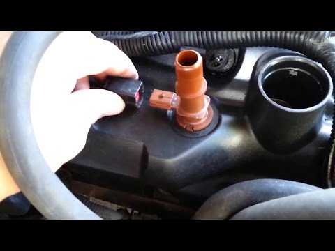 PCV valve remove test install - Ford Crown Vic Mercury Grand Marquis Lincoln Town Car