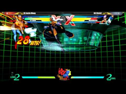UMvC3 EG Justin Wong vs GG ChrisG - Puerto Rico First Attack Tournament