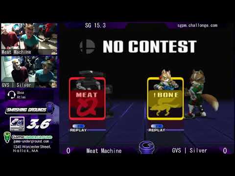 SG at GU 15.3 WR2 - Meat Machine (ROB, Meta Knight) vs GVS | Silver (Fox)