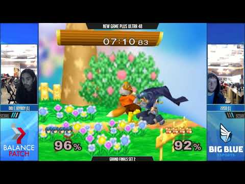 NGPU 48 SSBM - DBJ | Joyboy [L] (Fox) vs. Zoso [L] (Marth) - Melee GF2