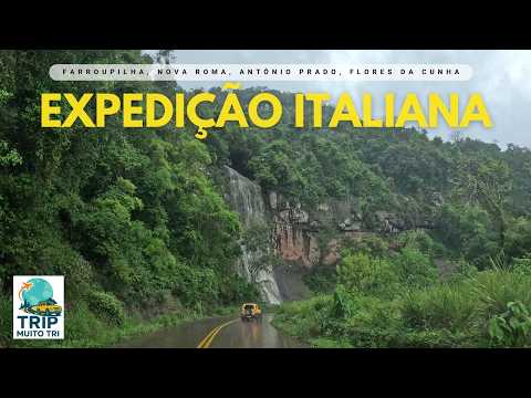 EXPEDIÇÃO ITALIANA 🇮🇹🚙 | Offroad pela Serra Gaúcha