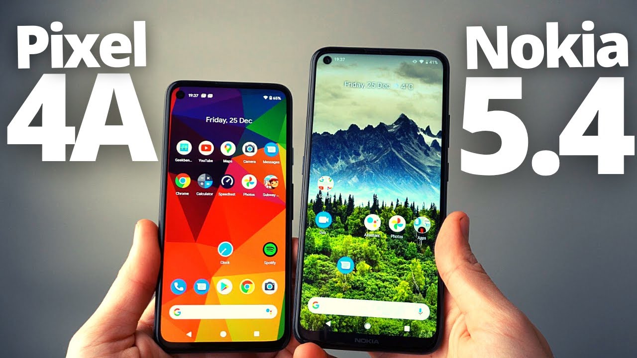 Nokia 5.4 vs Google Pixel 4A - SPEED TEST & Performance Review.