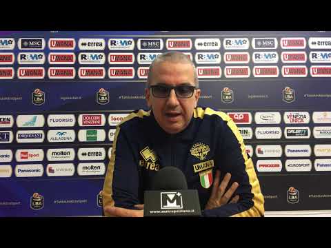 Openjobmetis Varese - Umana Reyer: De Raffaele prepartita