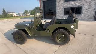 1949 Willys-Overland CJ-2A Jeep Walk Around