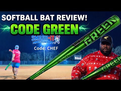 ANARCHY CODE GREEN USSSA SOFTBALL BAT 