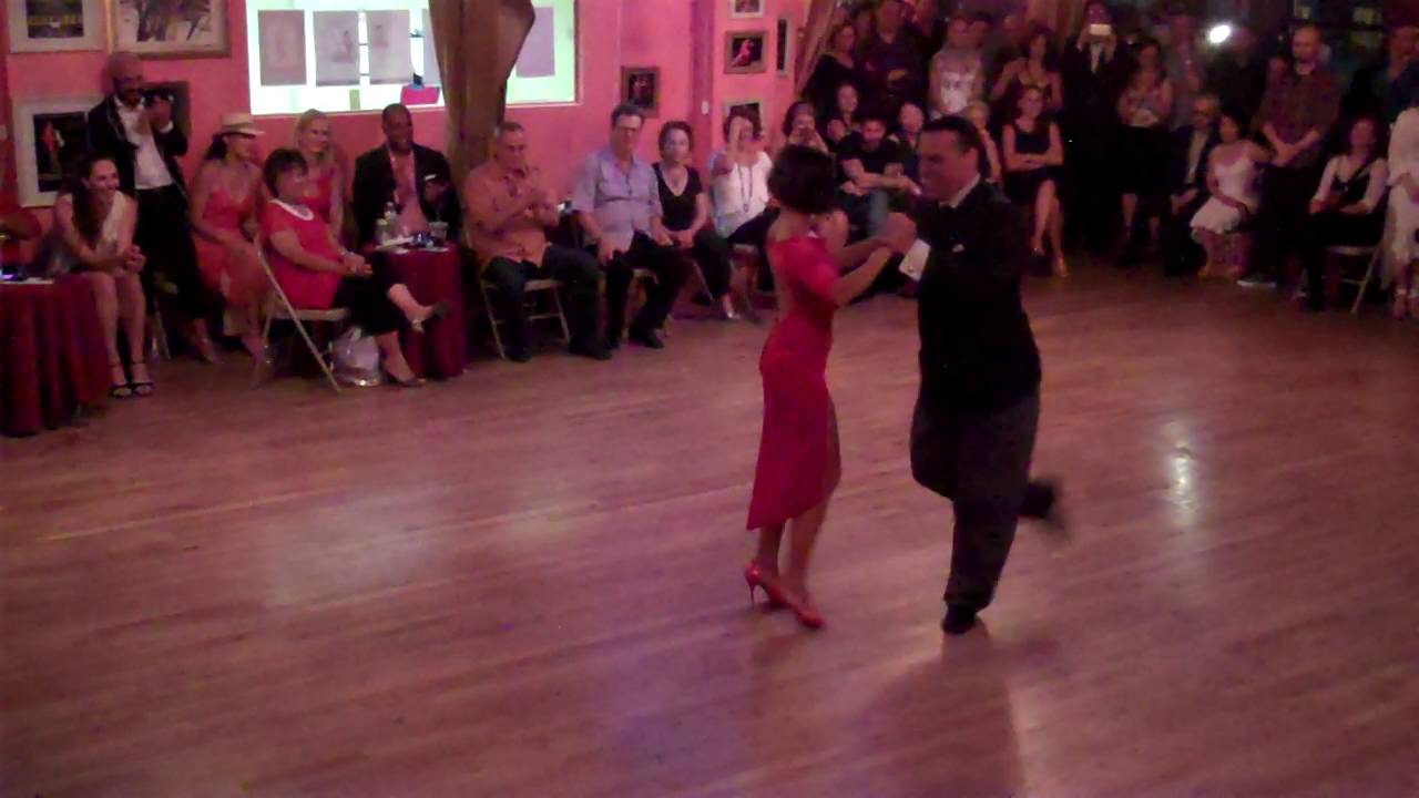 Junior Cervila Y Guadalupe Garcia at La Romeria Milonga #2, July 5 2016