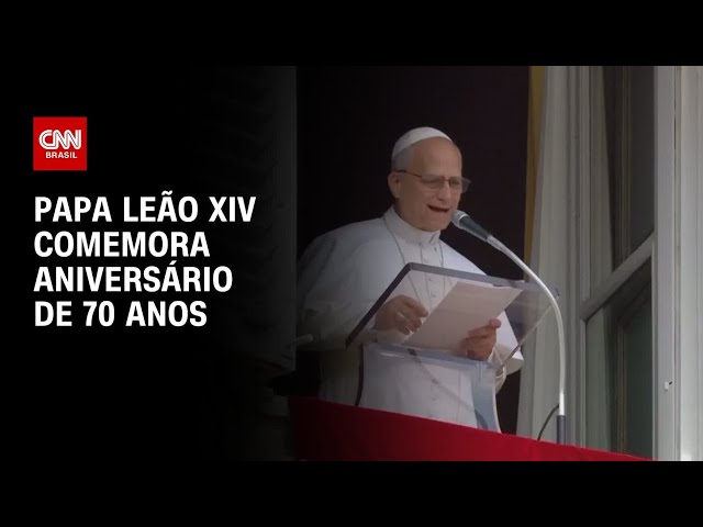 Papa Leão XIV completa 70 anos neste domingo (14) | AGORA CNN
