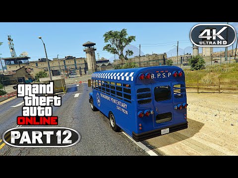 GTA Online 4K Gameplay Walkthrough Part 12 - No Commentary
