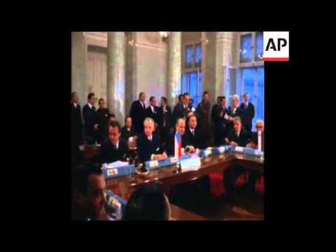 LIB 2-12-71 A MEETING OF THE WARSAW PACT FOREIGN MINISTERS