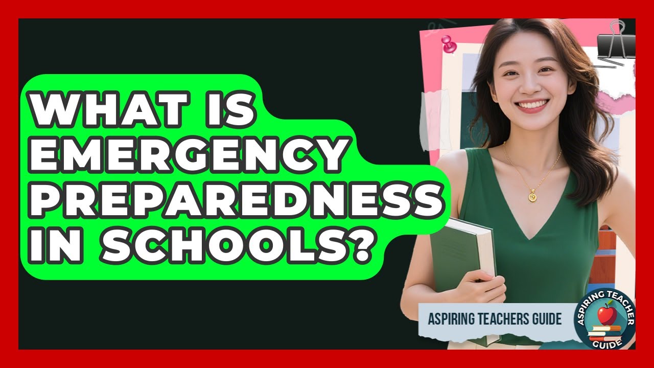 What Is Emergency Preparedness In Schools? - Aspiring Teacher Guide