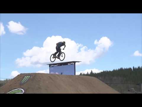 Top 3 Qualifying MTB Slopestyle runs at CFFest - Nicholi Rogatkin