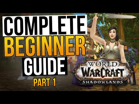 WoW Complete Beginner Guide 2023 - Part 1: Characters, Realms, First Steps, Interface | LazyBeast