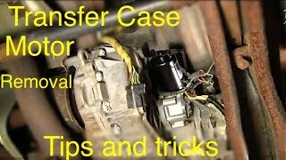 Ford F-150 Transfer Case Motor replacement + diagnostics