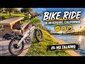 1 Hour Silent Bike Ride in Riverside California 🚲 | Real Neighborhood Sounds (No Talking)
