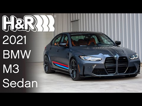 2021 BMW M3 Sedan H&R Springs Suspension Install