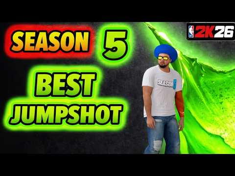 THIS NEW SEASON 5 JUMPSHOT is AMAZING on NBA 2K26!