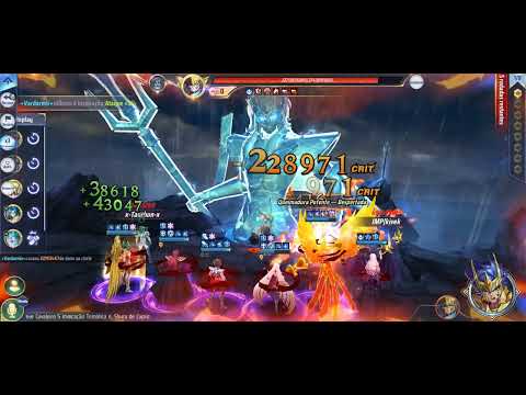 Saint Seiya Awakening #907 Boss Legion vs Shura Divino (+600 milhões x 3 = +1.8 bilhões)