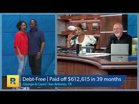 TRS Program (Dave Ramsey)   George and Carol Humphrey Debt Free Scream 5 Sep 23