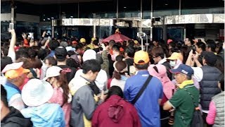 影／醫護人員跪拜後 白沙屯媽祖鑾轎衝向醫院 | 聯合新聞網