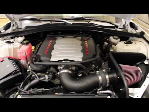 2017 Camaro SS K&N cold air intake review