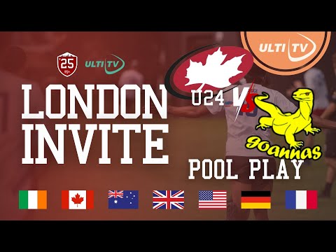 Canada U24 vs Australia U24/Goannas — OPEN — London Invite 2025, United Kingdom