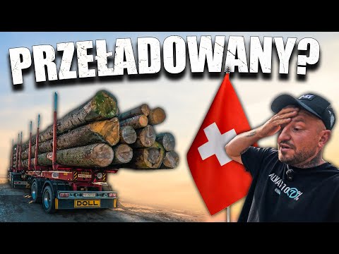 Zabierają Ci prawko gdy załadujesz ponad 46 ton - życie za kółkiem w Szwajcarii🇨🇭 