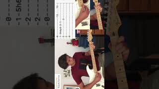 TEQUILA SUNRISE (Cypress Hill) Guitar Tutorial in 1 minute #shorts #cypresshill #guitar #tutorial
