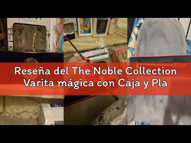 Vídeo relacionado con The Noble Collection Varita mágica con Caja y Placa de identificación Luna Lovegood