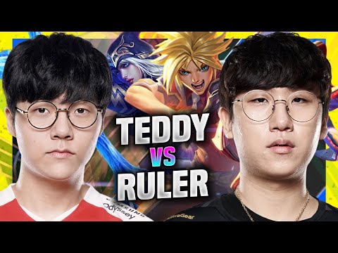 T1 TEDDY VS GEN RULER! - T1 Teddy Plays Ashe ADC vs GEN Ruler Ezreal! | Season 11