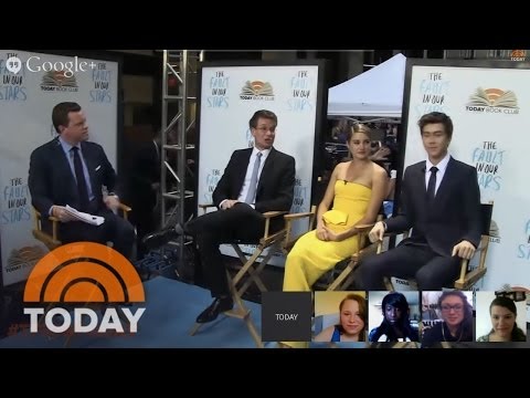 Thumbnail for video: TODAY Book Club: Chat live with 'The Fault in our Stars' author John Green Thumbnail for video: TODAY Book Club: Chat live with 'The Fault in our Stars' author John Green