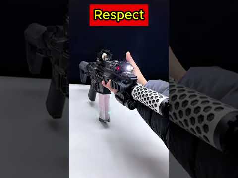 Compact Version SLR+Smoke Silencer.Who needs this for New Year's gift? #toys #gelblasters #airsoft