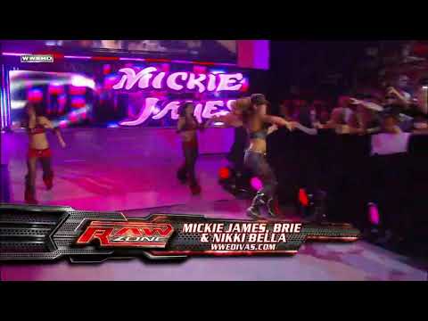 Mickie James & The Bella Twins vs Maryse, Rosa Mendes & Beth Phoenix RAW June 22, 2009