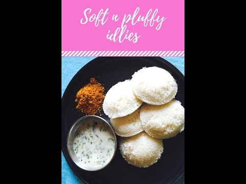 (Eng sub) Soft and spongy idli | idli batter | soft and pluffy idlies